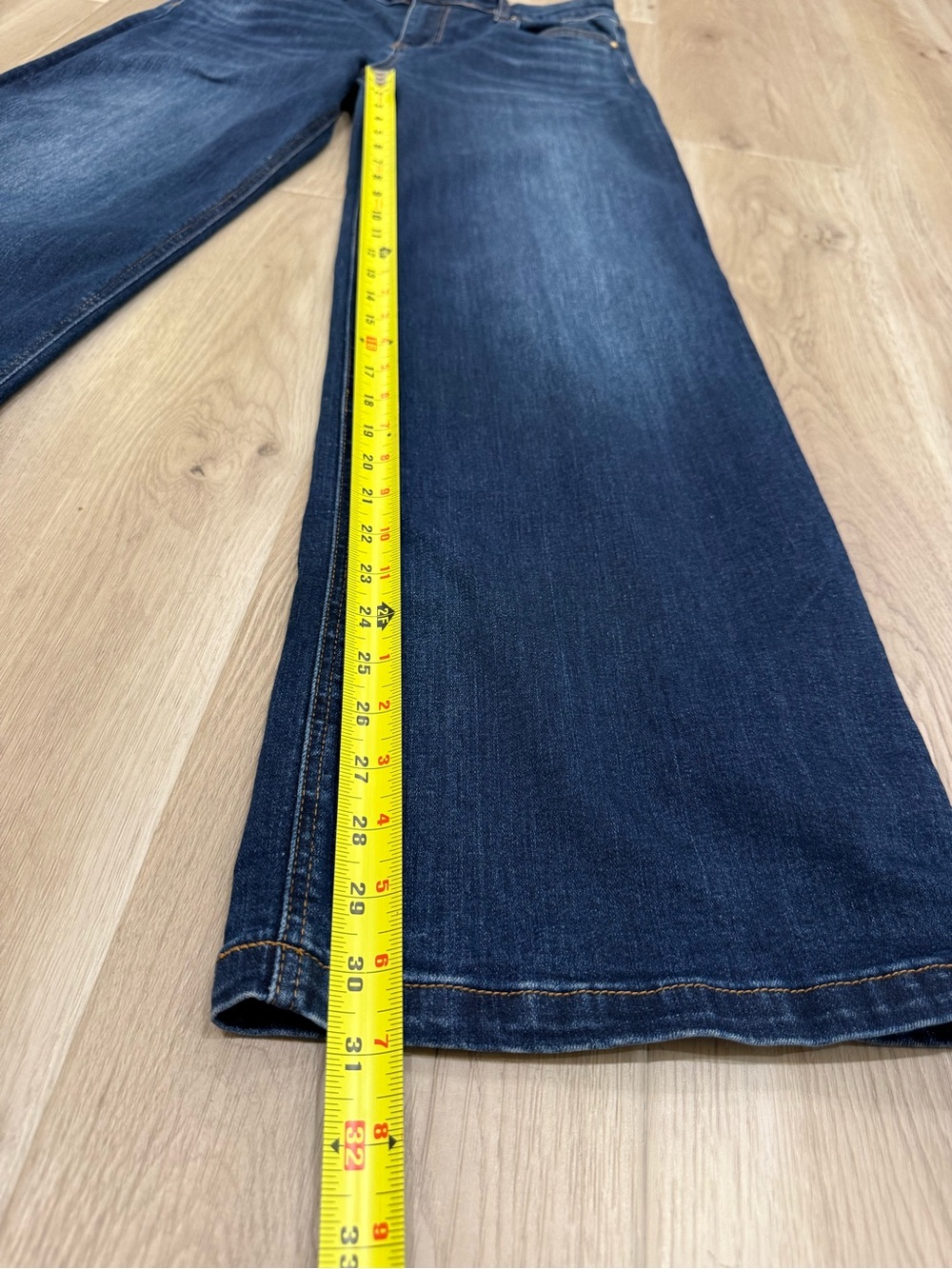 Kut From The Kloth Jean Wide Leg High Rise Dark Wash Jeans Size 8 - Picture 7 of 12